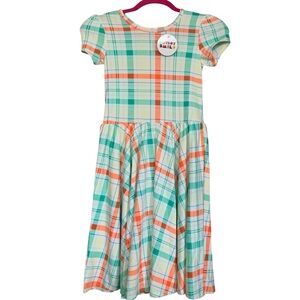 Dot Dot Smile Multicolor Plaid Dress